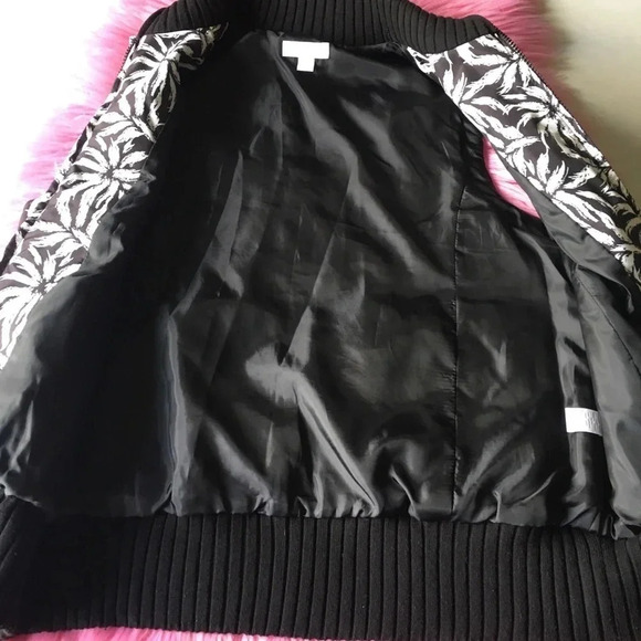 CHARTER CLUB Palm Print Vest size small - Picture 3 of 5